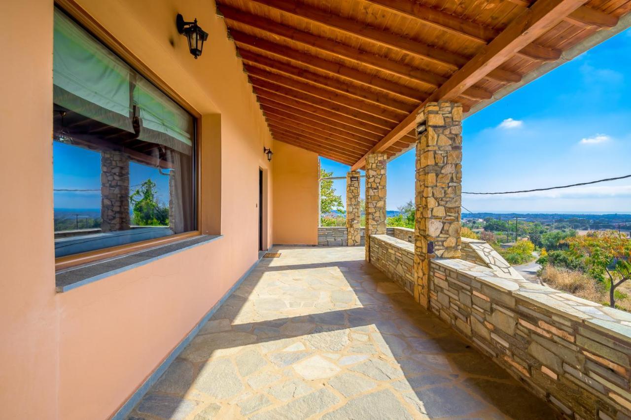Luxurious Villa With Gorgeous View And Bbq Александруполис Екстериор снимка